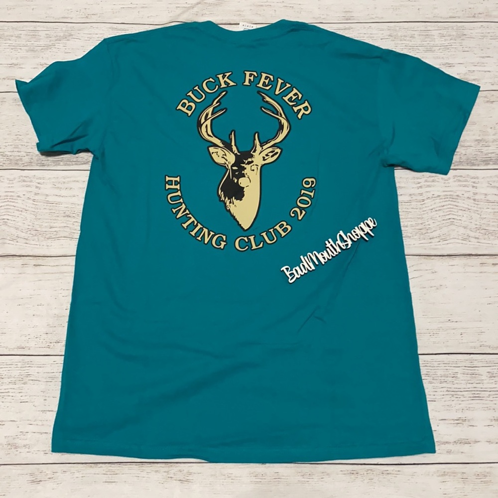 Hunting Club Buck Fever Deer Tee Shirt 2019